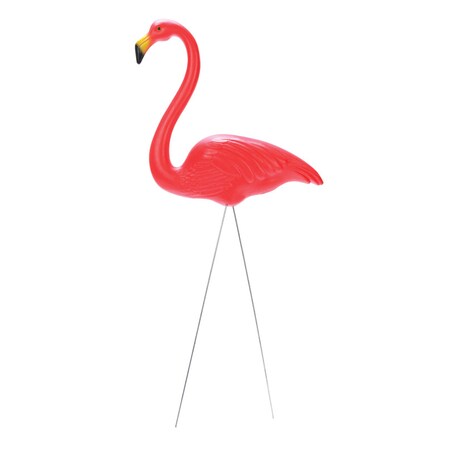 Union Products Union Products Pink Plastic 24 in. H Flamingo Outdoor Decoration 62360